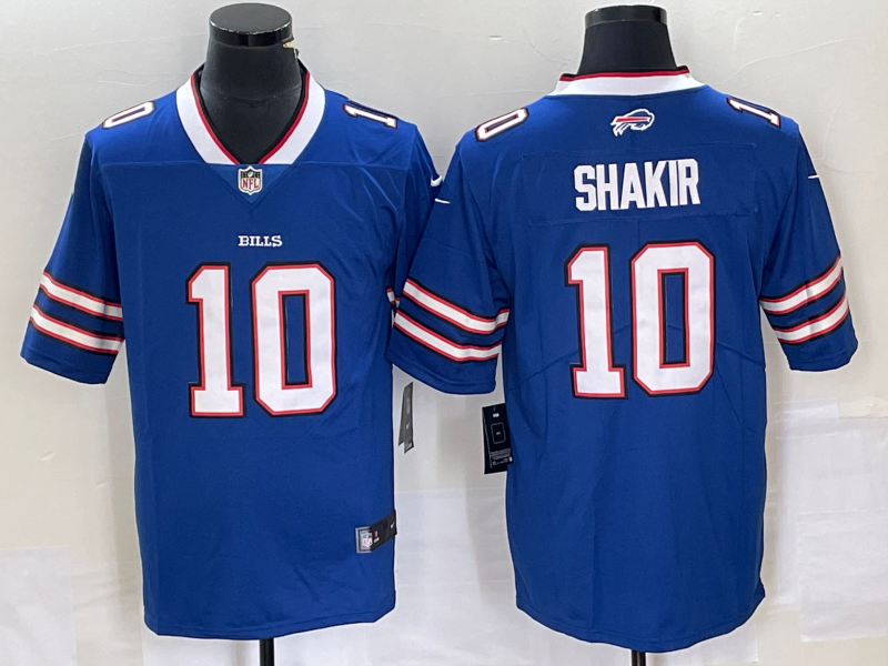 Men's Buffalo Bills Khalil Shakir #10 Royal Jersey